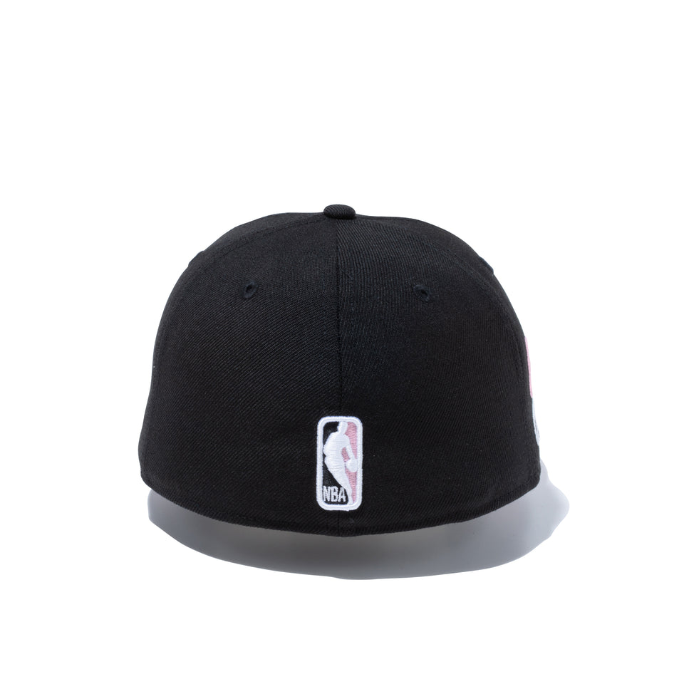 59FIFTY Paisley Under Visor シカゴ・ブルズ ブラック ピンクアンダーバイザー