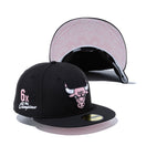 59FIFTY Paisley Under Visor シカゴ・ブルズ ブラック ピンクアンダーバイザー