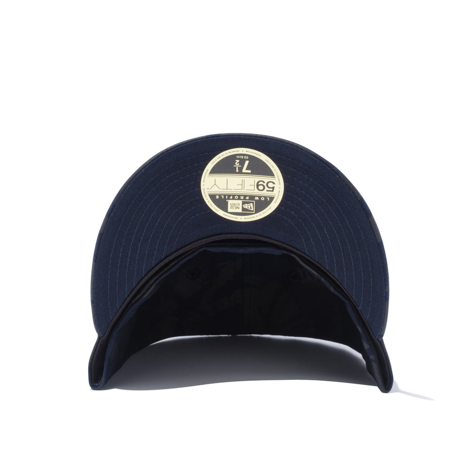LP 59FIFTY タイガーストライプカモネイビー ニューヨーク・ヤンキース