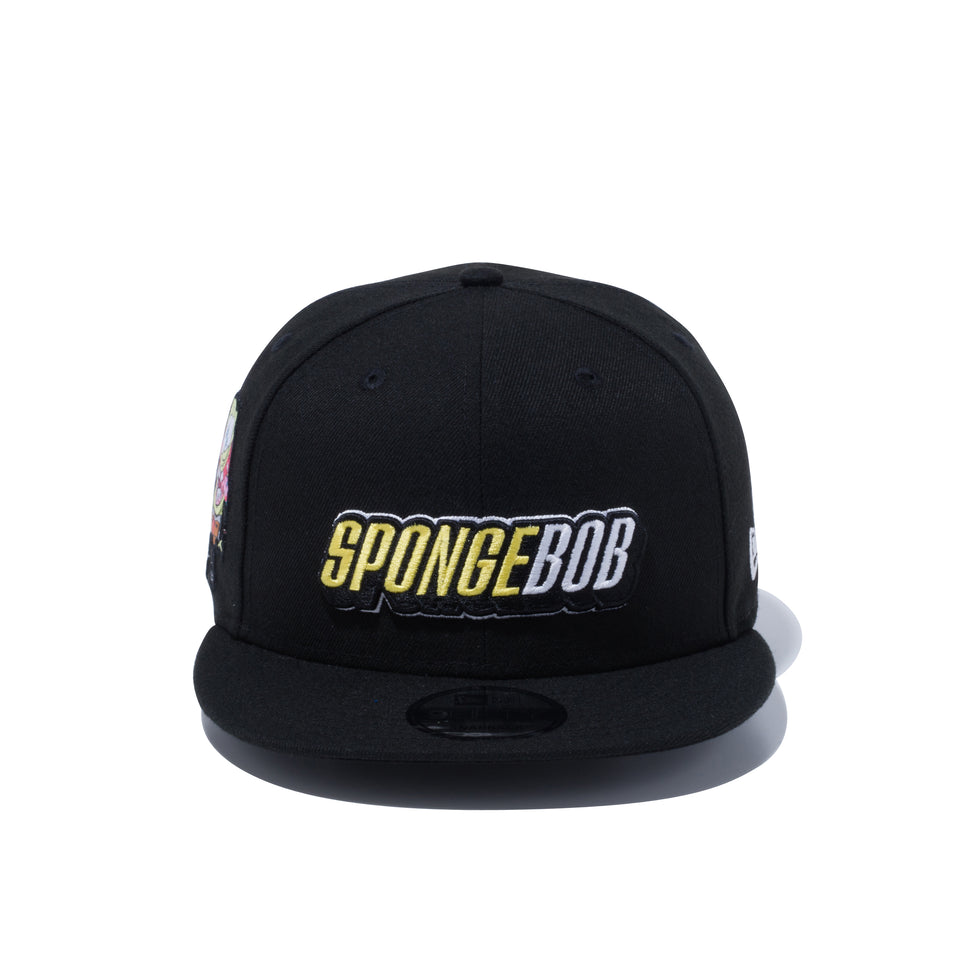 9FIFTY スポンジボブ SPONGEBOB ロゴ ブラック