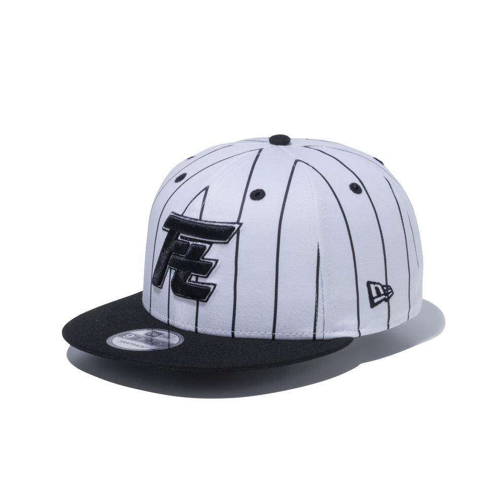 9FIFTY ROOKIES ルーキーズ Ftロゴ ホワイト/ブラックピンストライプ ブラックバイザー | NEW ERA ニューエラ公式オンラインストア