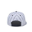 9FIFTY ROOKIES ルーキーズ Ftロゴ ホワイト/ブラックピンストライプ ブラックバイザー