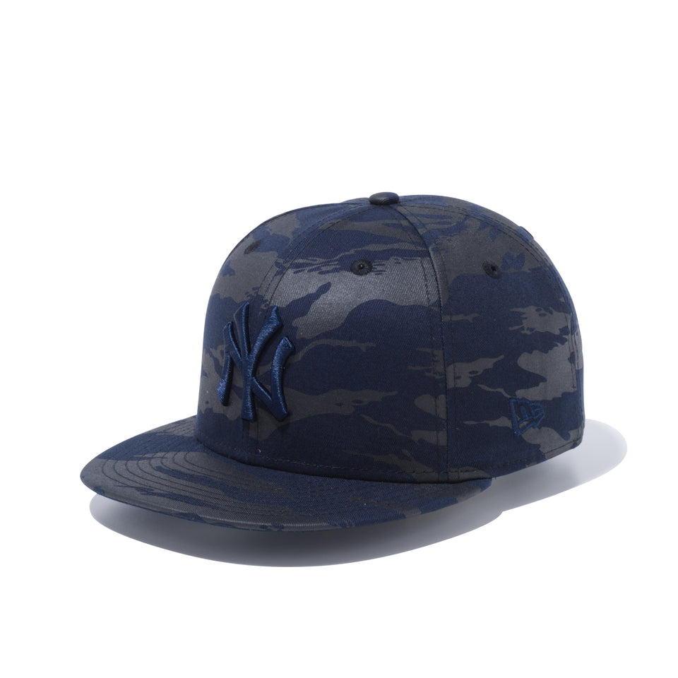 9FIFTY タイガーストライプカモネイビー ニューヨーク・ヤンキース