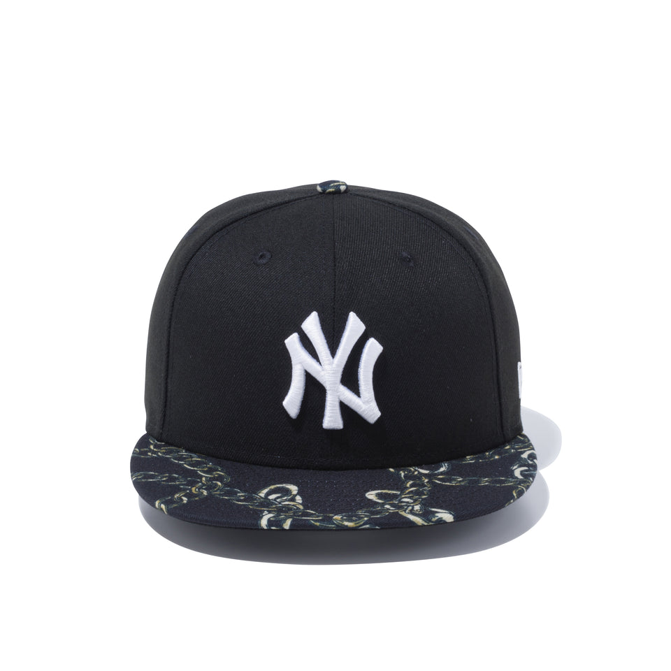 9FIFTY ゴールドチェーン ニューヨーク・ヤンキース ブラック