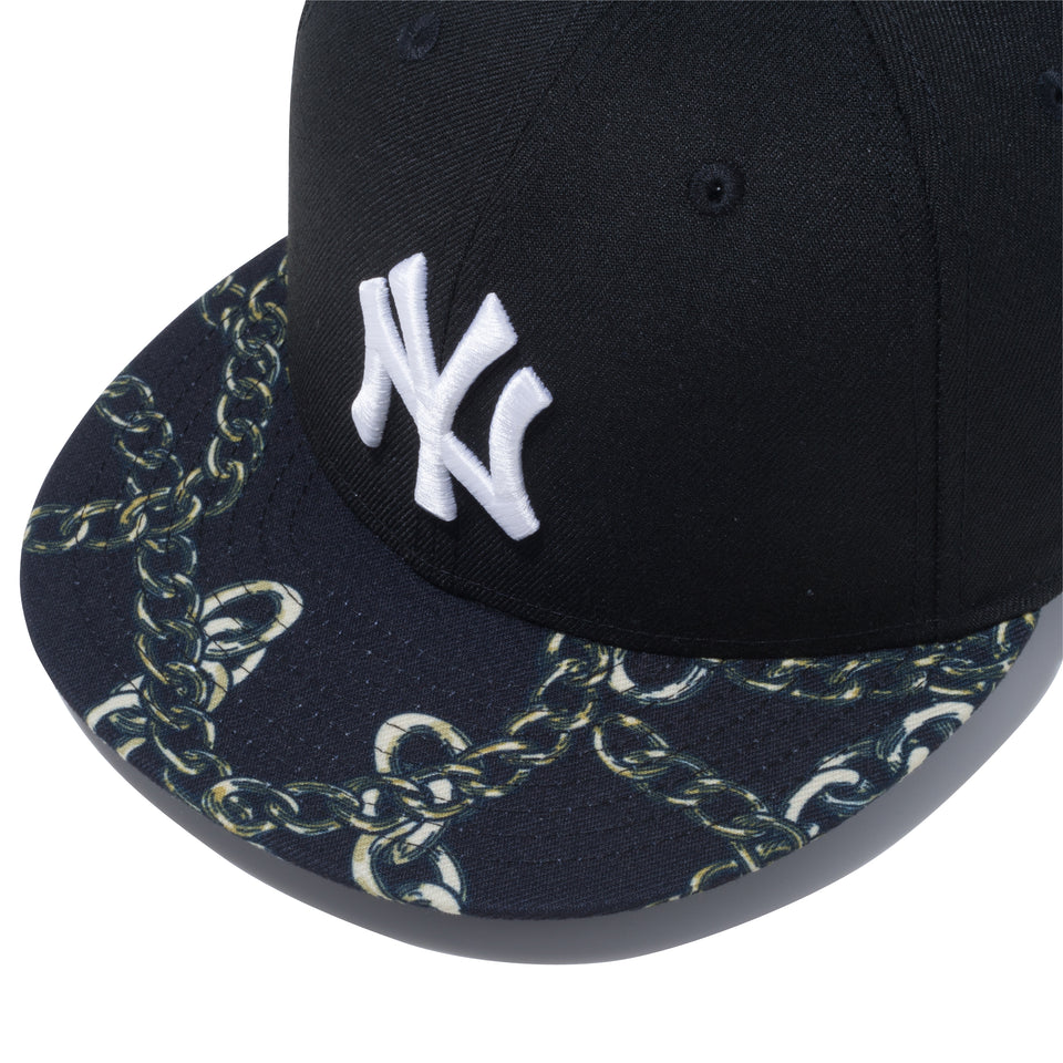 9FIFTY ゴールドチェーン ニューヨーク・ヤンキース ブラック
