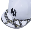 9FIFTY ゴールドチェーン ニューヨーク・ヤンキース ホワイト