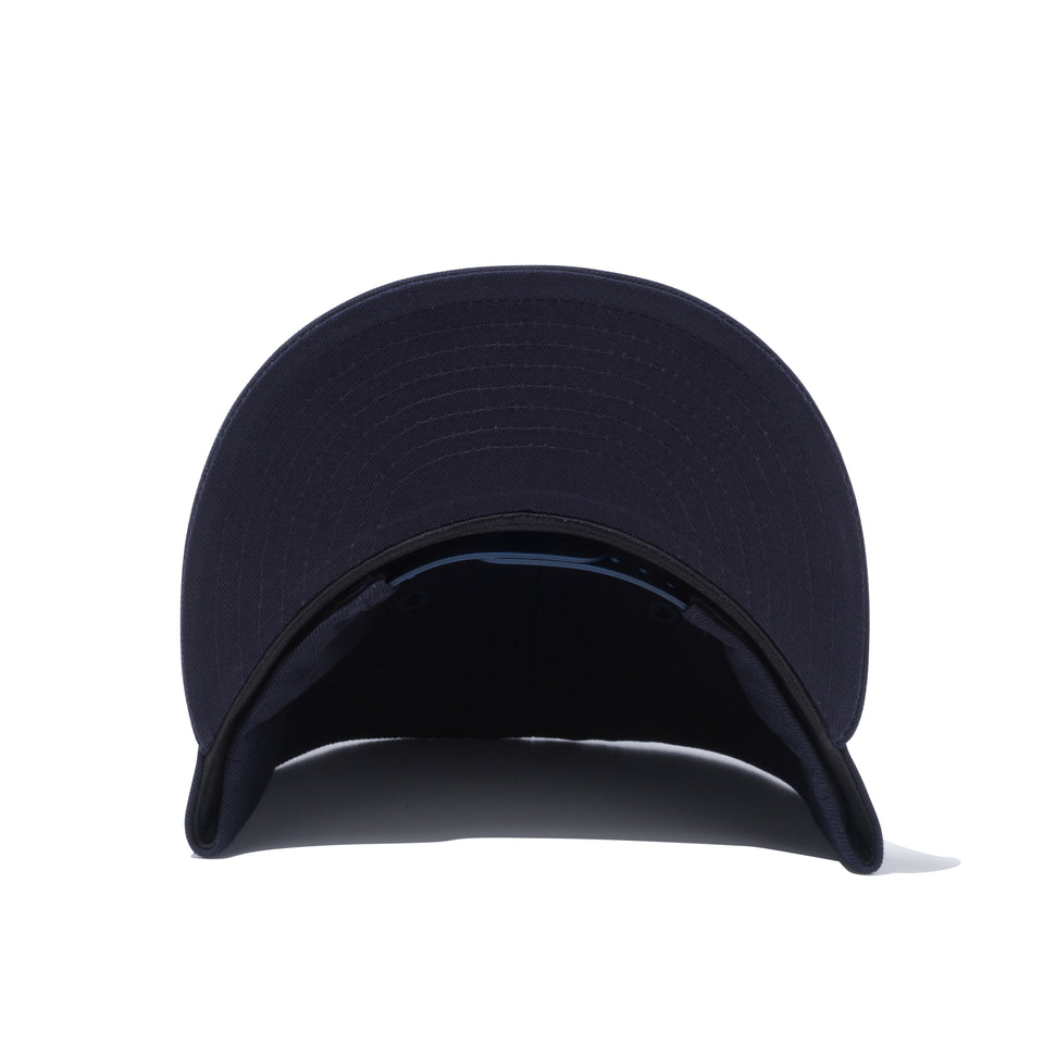9FIFTY ネオンパッチ ネイビー 蛍光イエローパッチ