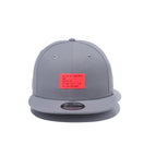 9FIFTY ネオンパッチ グレー 蛍光ピンクパッチ