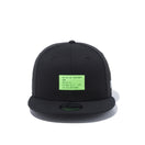 9FIFTY ネオンパッチ ブラック 蛍光グリーンパッチ