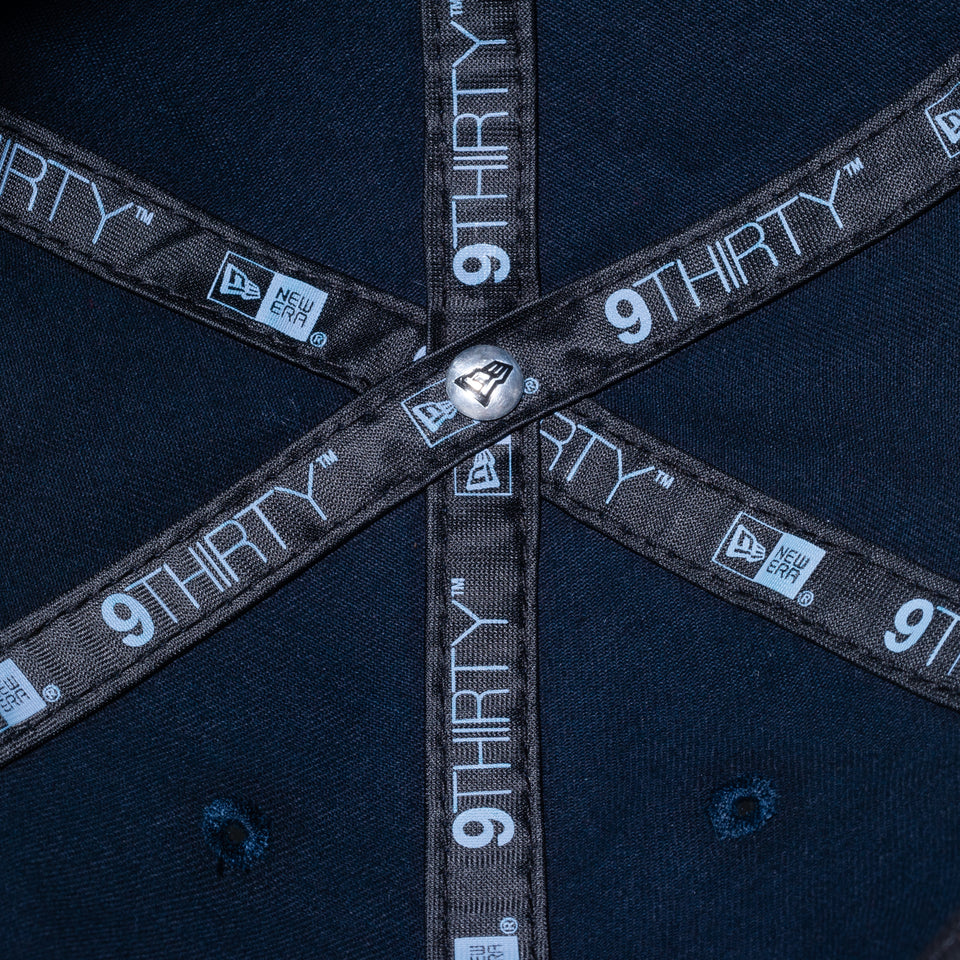 9THIRTY コールドウォッシュ NEW ERA NEW YORK EST.1920 ネイビー
