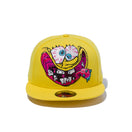 59FIFTY スポンジボブ SPONGEBOB ビッグフェイス イエロー