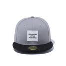 59FIFTY Originators Of The True Fitted ラバーパッチ グレー/ブラック