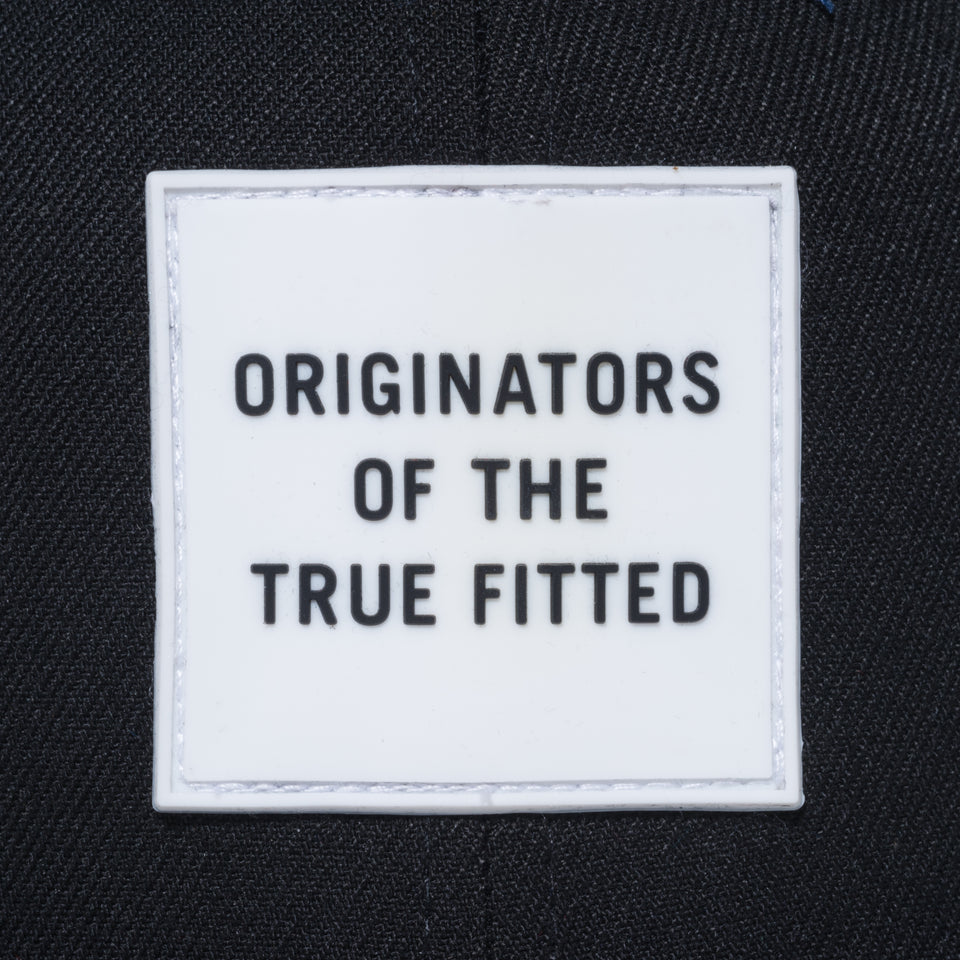 59FIFTY Originators Of The True Fitted ラバーパッチ ブラック/ウッドランドカモ