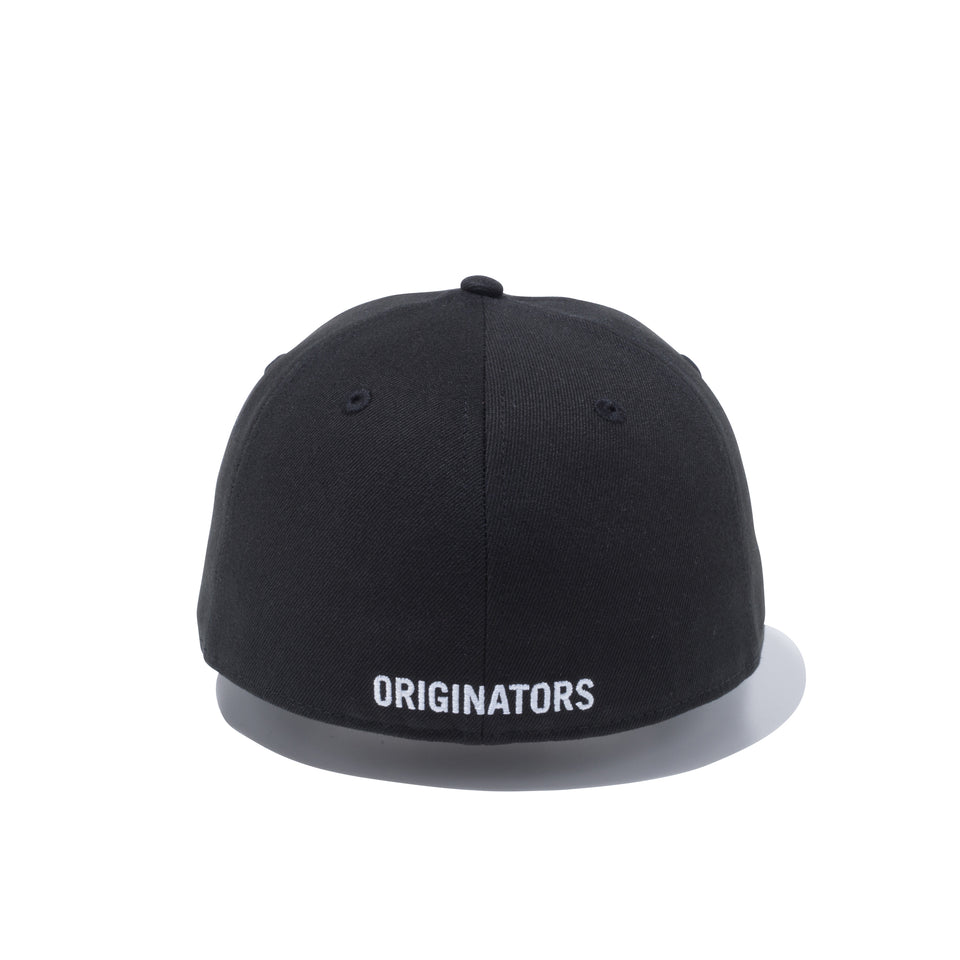 59FIFTY Originators Of The True Fitted ラバーパッチ ブラック/ウッドランドカモ