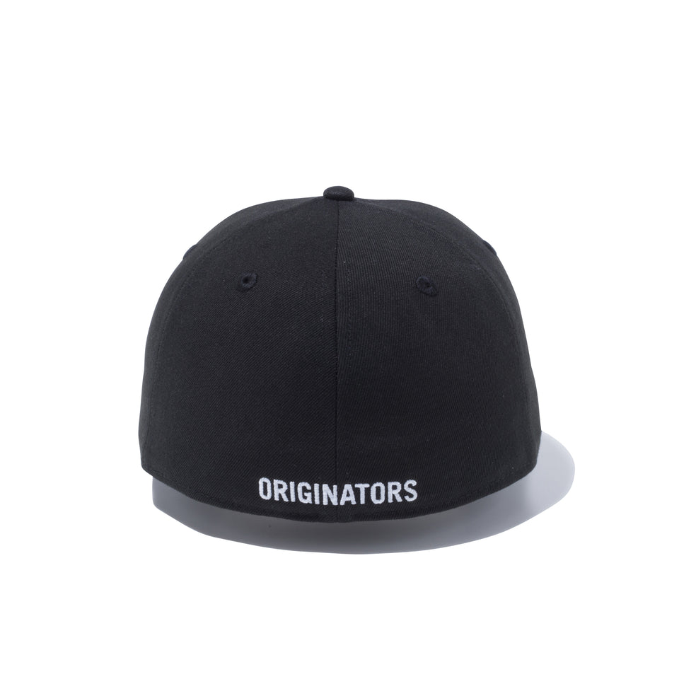 59FIFTY Originators Of The True Fitted ラバーパッチ ブラック