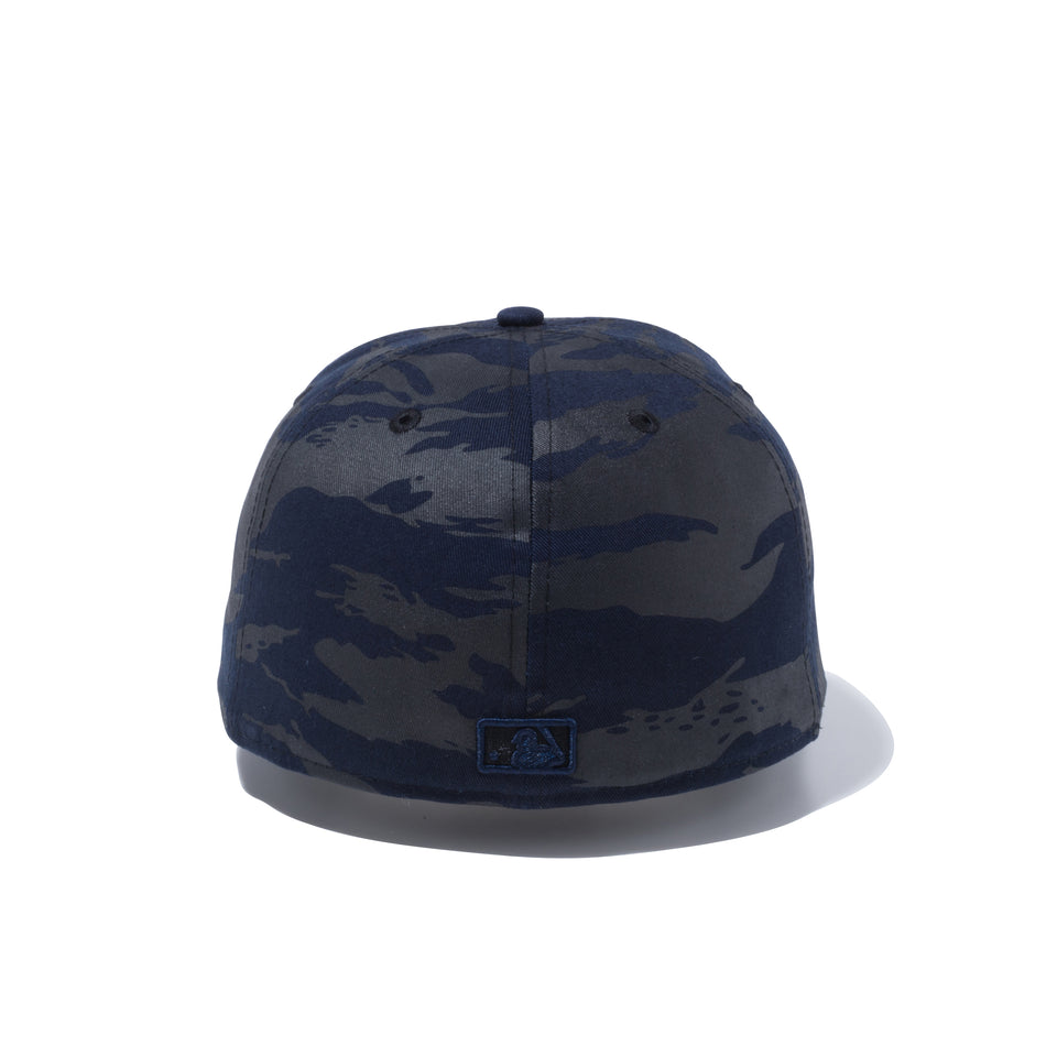 59FIFTY タイガーストライプカモネイビー ニューヨーク・ヤンキース
