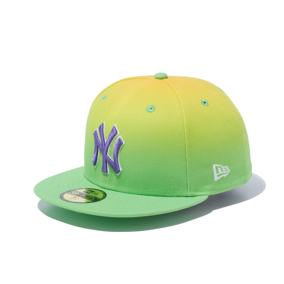 59FIFTY グラデーション ニューヨーク・ヤンキース ライム