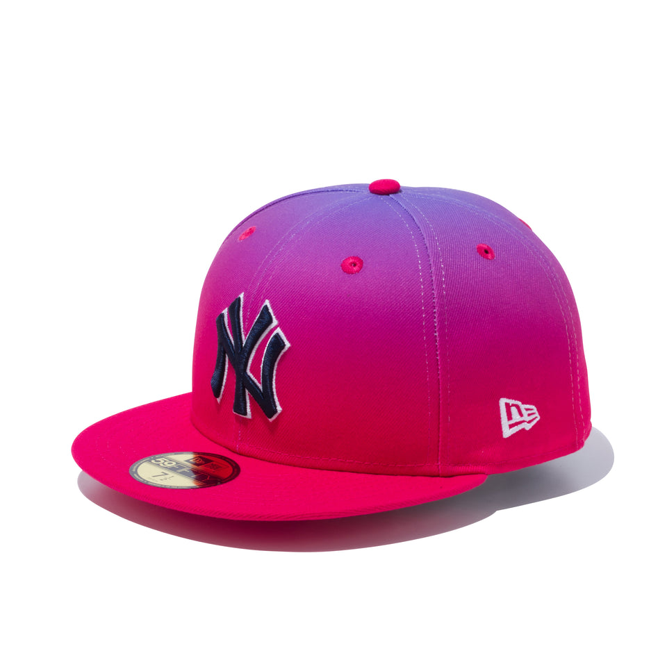 59FIFTY グラデーション ニューヨーク・ヤンキース ブライトローズ