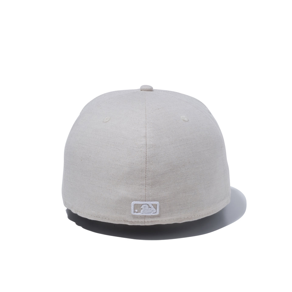 59FIFTY リネン ロサンゼルス・ドジャース ナチュラル