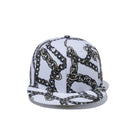 59FIFTY ゴールドチェーン オールオーバープリント ホワイト