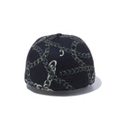 59FIFTY ゴールドチェーン オールオーバープリント ブラック