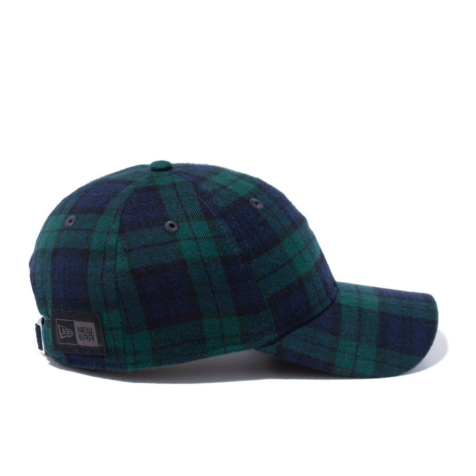 9THIRTY NEW ERA BLACK LABEL グリーンチェック パッチ