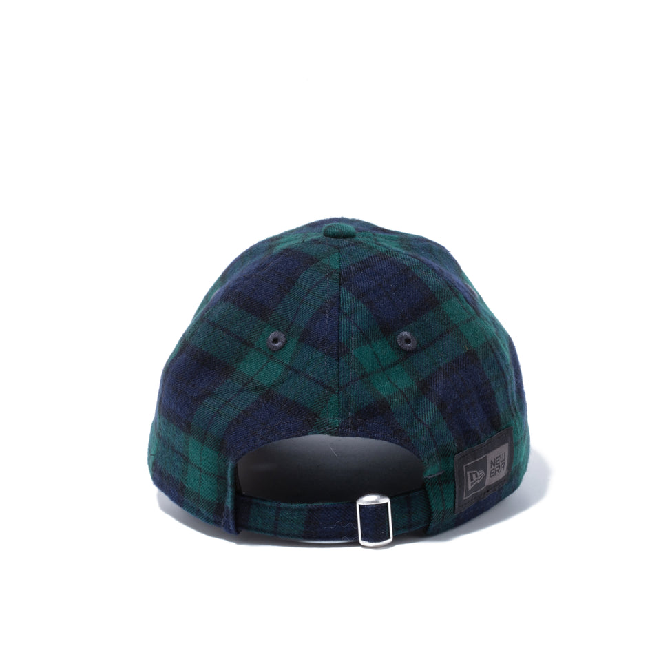 9THIRTY NEW ERA BLACK LABEL グリーンチェック パッチ