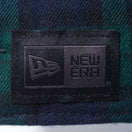 9THIRTY NEW ERA BLACK LABEL グリーンチェック パッチ
