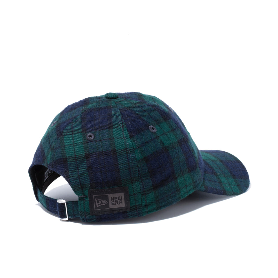 9THIRTY NEW ERA BLACK LABEL グリーンチェック パッチ