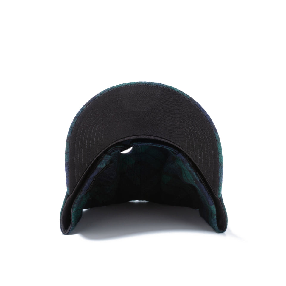 9THIRTY NEW ERA BLACK LABEL グリーンチェック パッチ