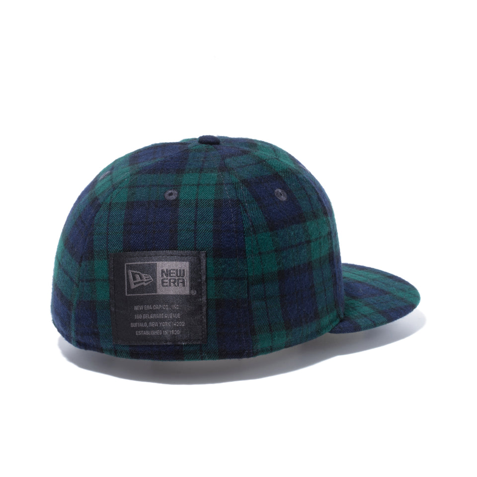 59FIFTY NEW ERA BLACK LABEL グリーンチェック パッチ