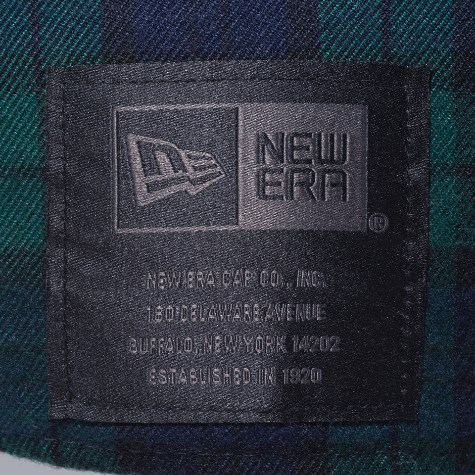 59FIFTY NEW ERA BLACK LABEL グリーンチェック パッチ