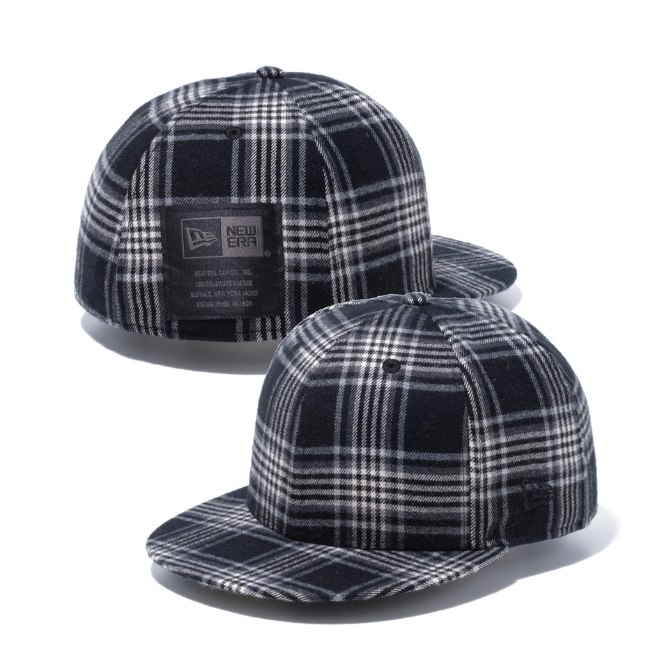 59FIFTY NEW ERA BLACK LABEL ブラックチェック パッチ