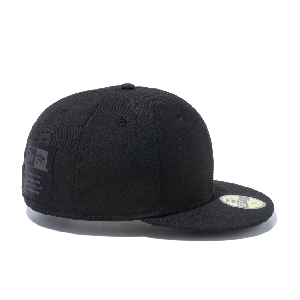 59FIFTY NEW ERA BLACK LABEL ブラック パッチ