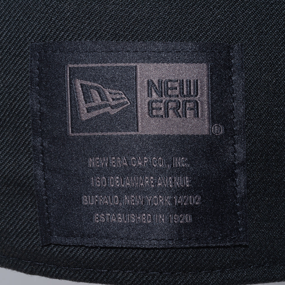 59FIFTY NEW ERA BLACK LABEL ブラック パッチ
