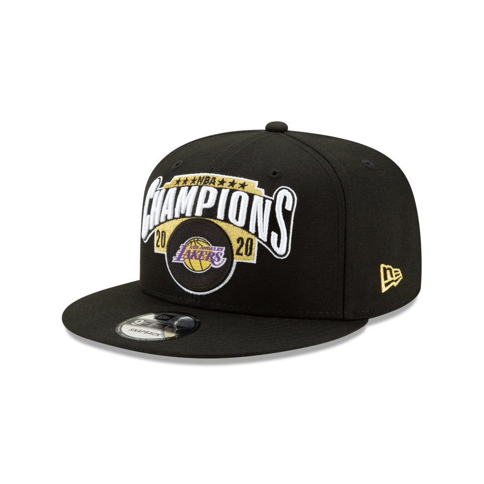 9FIFTY 2020 NBA ファイナル チャンピオン ロッカールームキャップ ロサンゼルス・レイカーズ