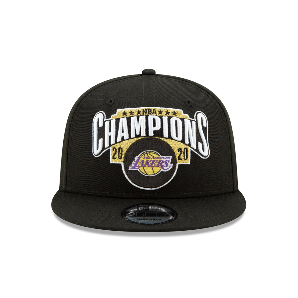 9FIFTY 2020 NBA ファイナル チャンピオン ロッカールームキャップ ロサンゼルス・レイカーズ