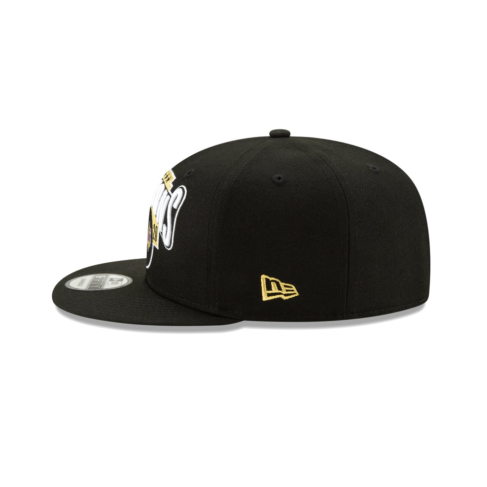 9FIFTY 2020 NBA ファイナル チャンピオン ロッカールームキャップ ロサンゼルス・レイカーズ