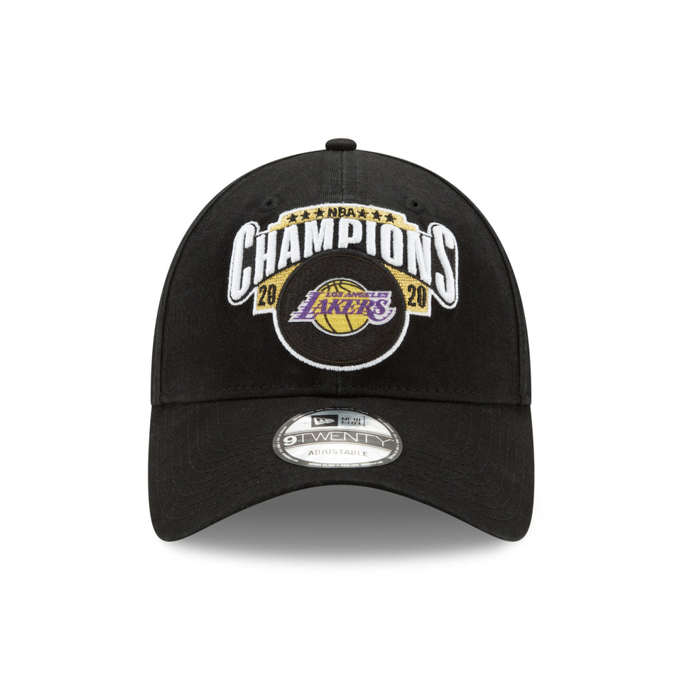 9TWENTY 2020 NBA ファイナル チャンピオン ロッカールームキャップ ロサンゼルス・レイカーズ