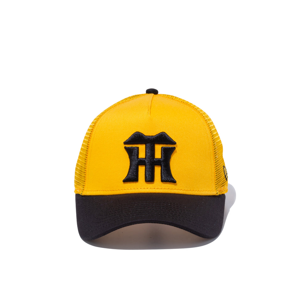 Youth 9FORTY A-Frame トラッカー 阪神タイガース Aゴールド ブラックバイザー