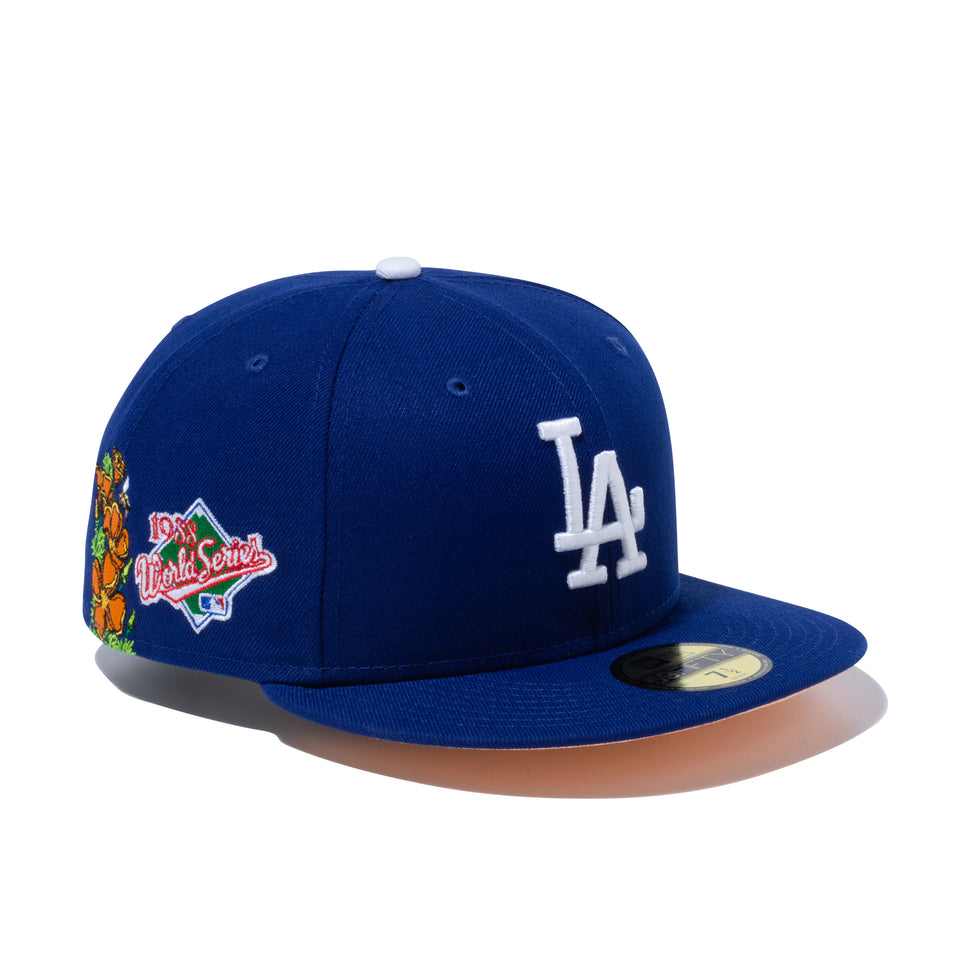 59FIFTY MLB WORLD SERIES PATCH FLOWER ロサンゼルス・ドジャース