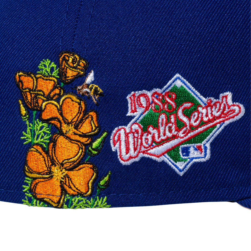 59FIFTY MLB WORLD SERIES PATCH FLOWER ロサンゼルス・ドジャース