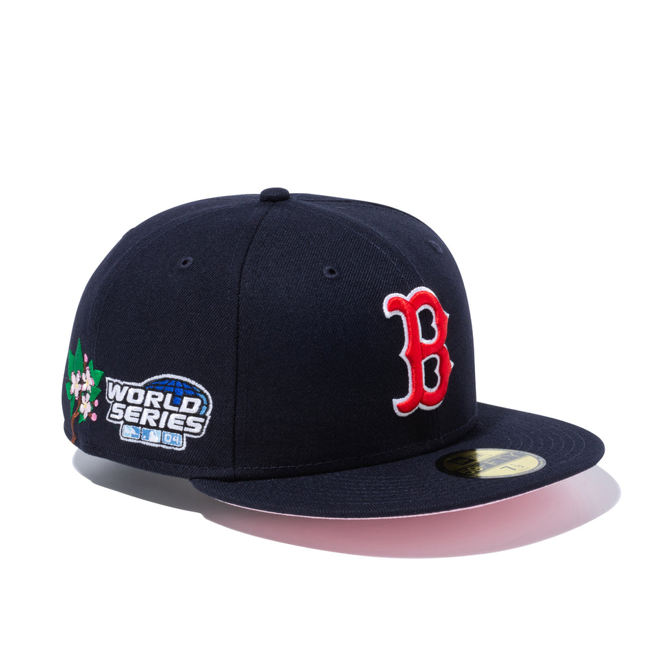 59FIFTY MLB WORLD SERIES PATCH FLOWER ボストン・レッドソックス