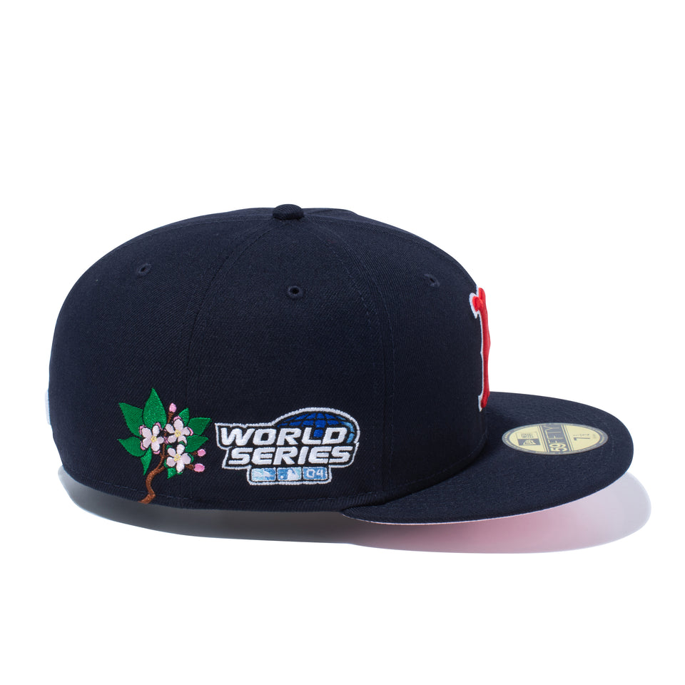 59FIFTY MLB WORLD SERIES PATCH FLOWER ボストン・レッドソックス