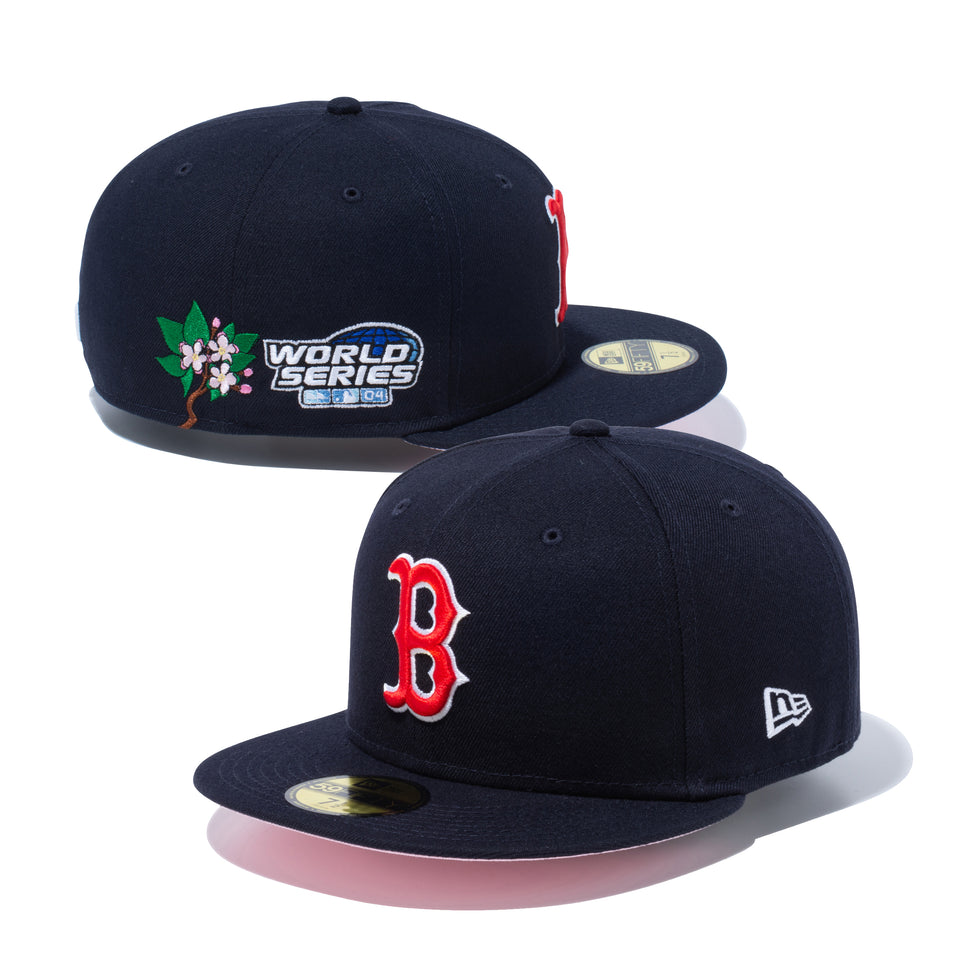 59FIFTY MLB WORLD SERIES PATCH FLOWER ボストン・レッドソックス