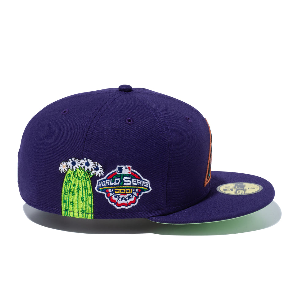 59FIFTY MLB WORLD SERIES PATCH FLOWER アリゾナ・ダイヤモンドバックス