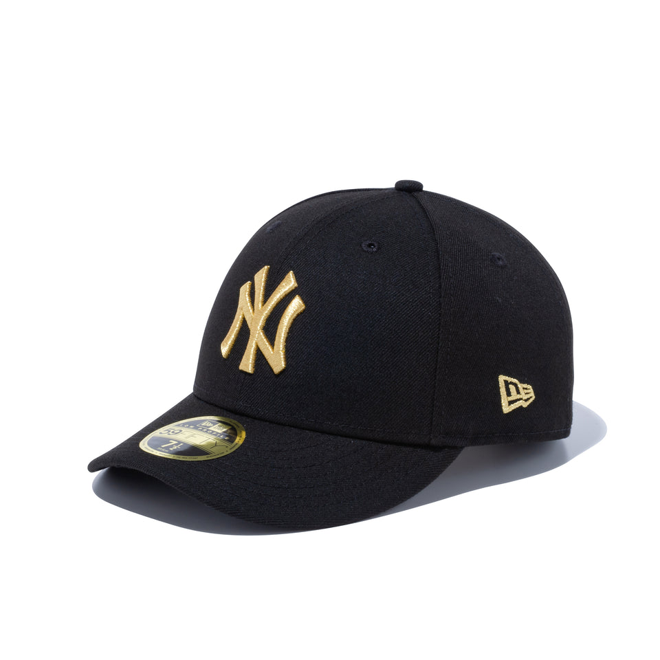 LP 59FIFTY ニューヨーク・ヤンキース ブラック × メタリックゴールド