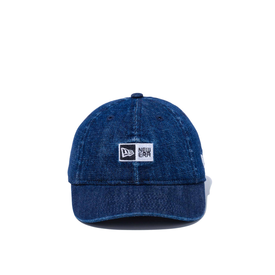 Child 9TWENTY ボックスロゴ ウォッシュドデニム