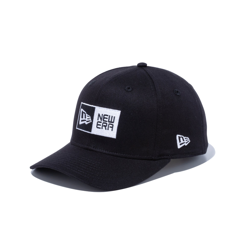 9FIFTY ストレッチスナップ ボックスロゴ ブラック