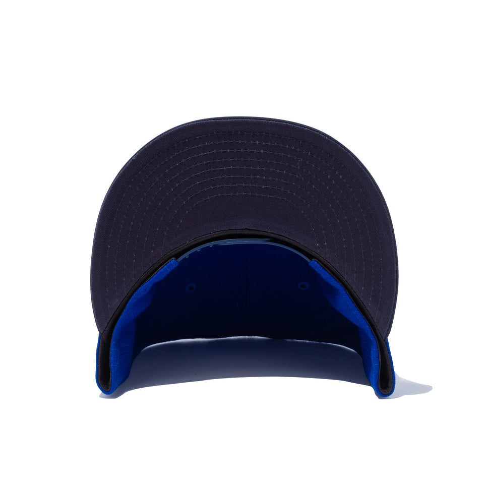 9FIFTY 横浜DeNAベイスターズ ライトロイヤル ネイビーバイザー